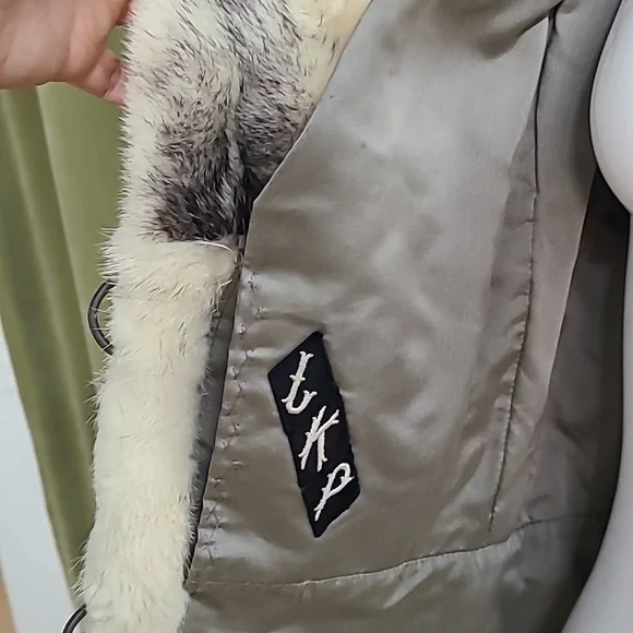 Genuine midi Fur coat - Picture 10 of 16